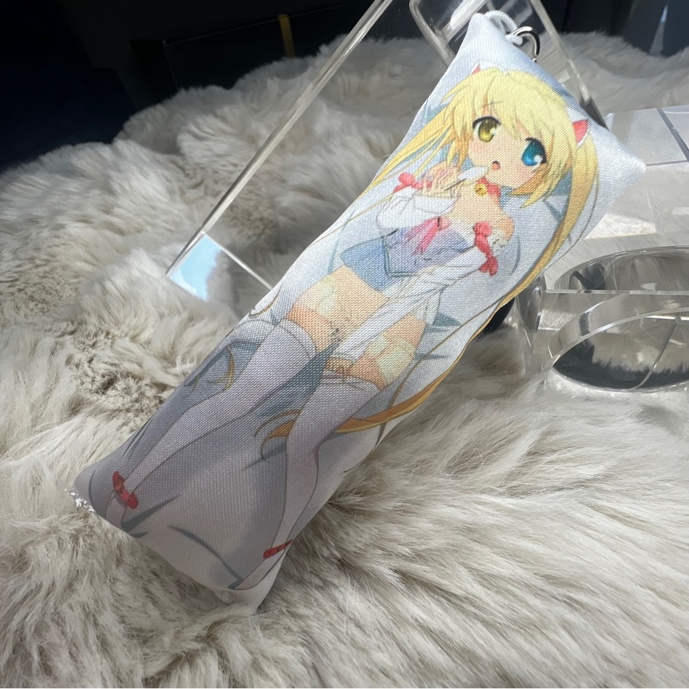 Handmade Shizuru Nakatsu Rewrite Anxiety Relief Plush Keychain